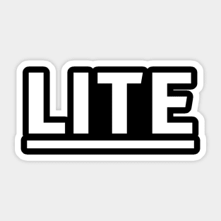 Lite Sticker